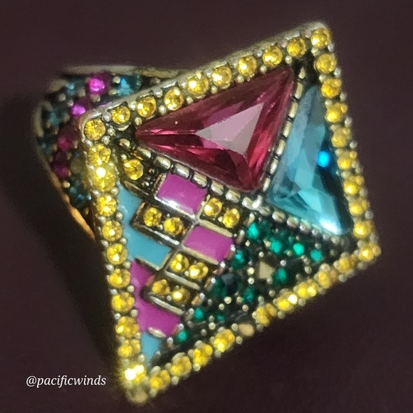 HEIDI DAUS MARY POPPINS RETURNS "UP FOR ANYTHING" KITE RING SIZE 7. c - Picture 11 of 12